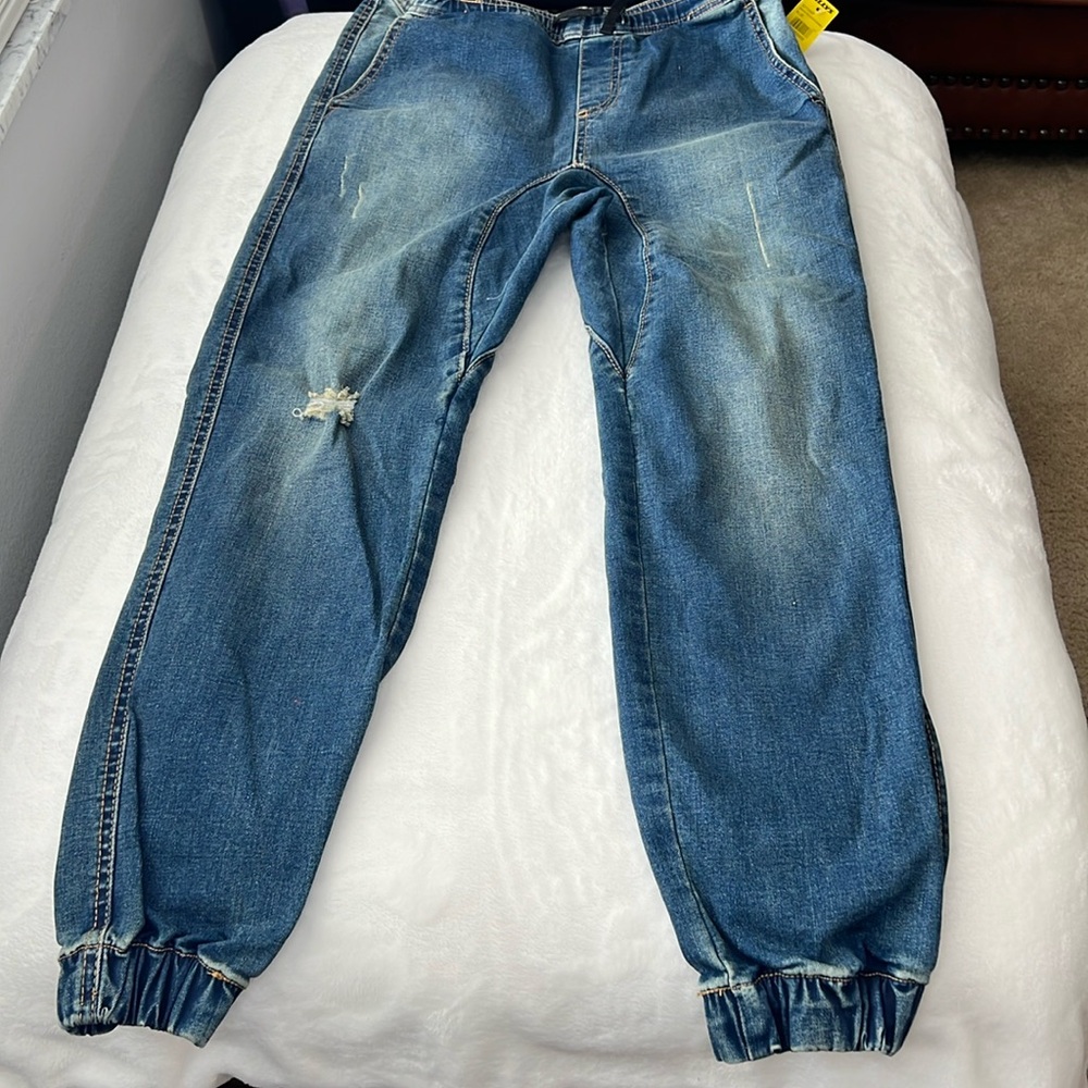 Boys Brooklyn Cloth Denim Joggers